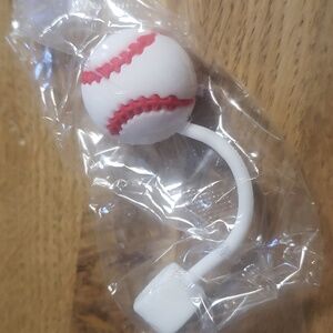 COPY - Baseball straw topper NEW